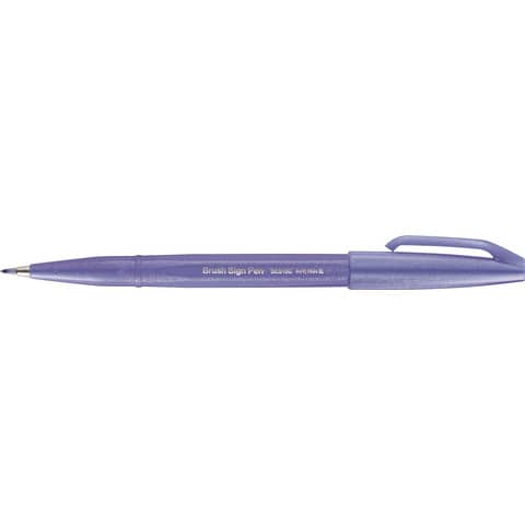 PentelArts Faserschreiber Brush Sign Pen SES15, blauviolett (EAN: 4902506365101)