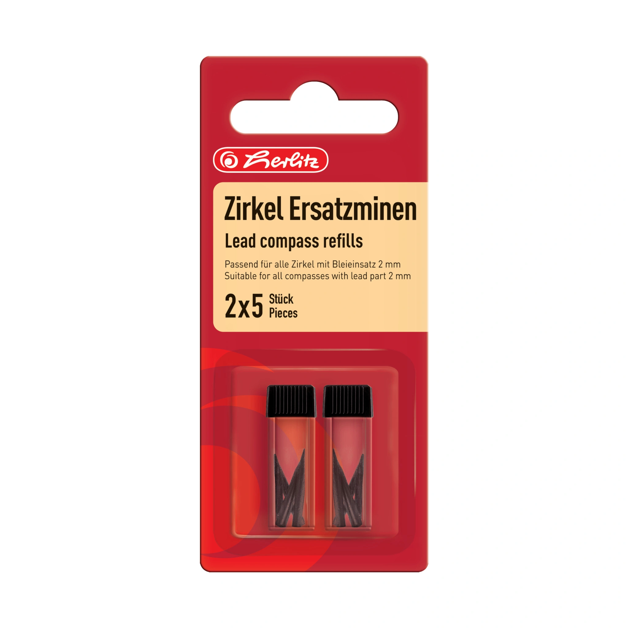 herlitz Zirkelminen, 2 x 5 Stück (EAN: 4008118710404)