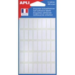 APLI Vielzweck-Etiketten, 12 x 18 mm, weiß (EAN: 3270241119060)