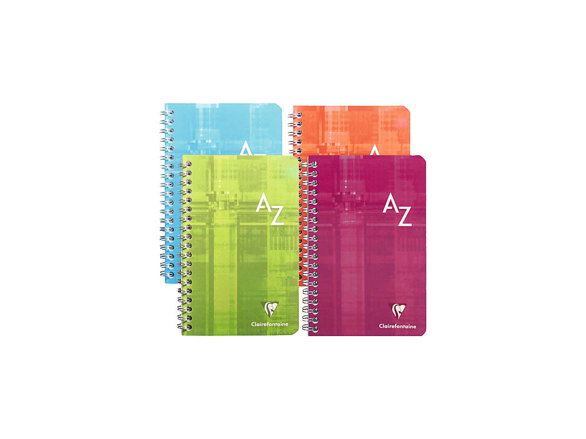 Clairefontaine Registerbuch, 110 x 170 mm, kariert 5x5 (EAN: 3329680860900)