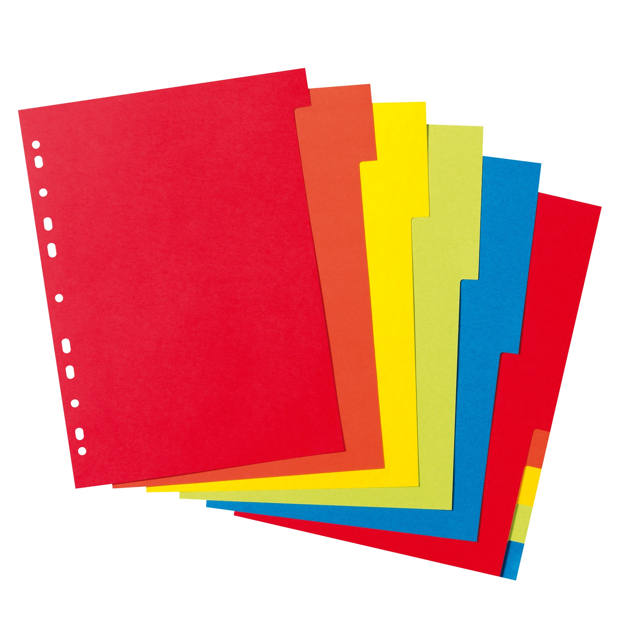herlitz Karton-Register, blanko, DIN A4, farbig, 10-teilig (EAN: 4008110396842)