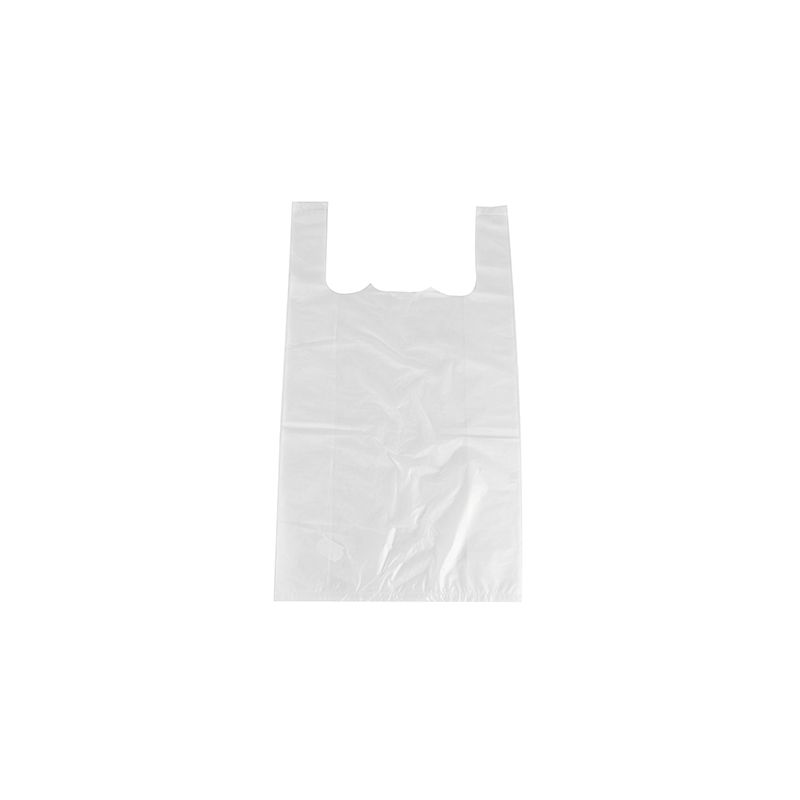 STARPAK Hemdchen-Tragetasche, aus HDPE, weiß (EAN: 4002911122945)