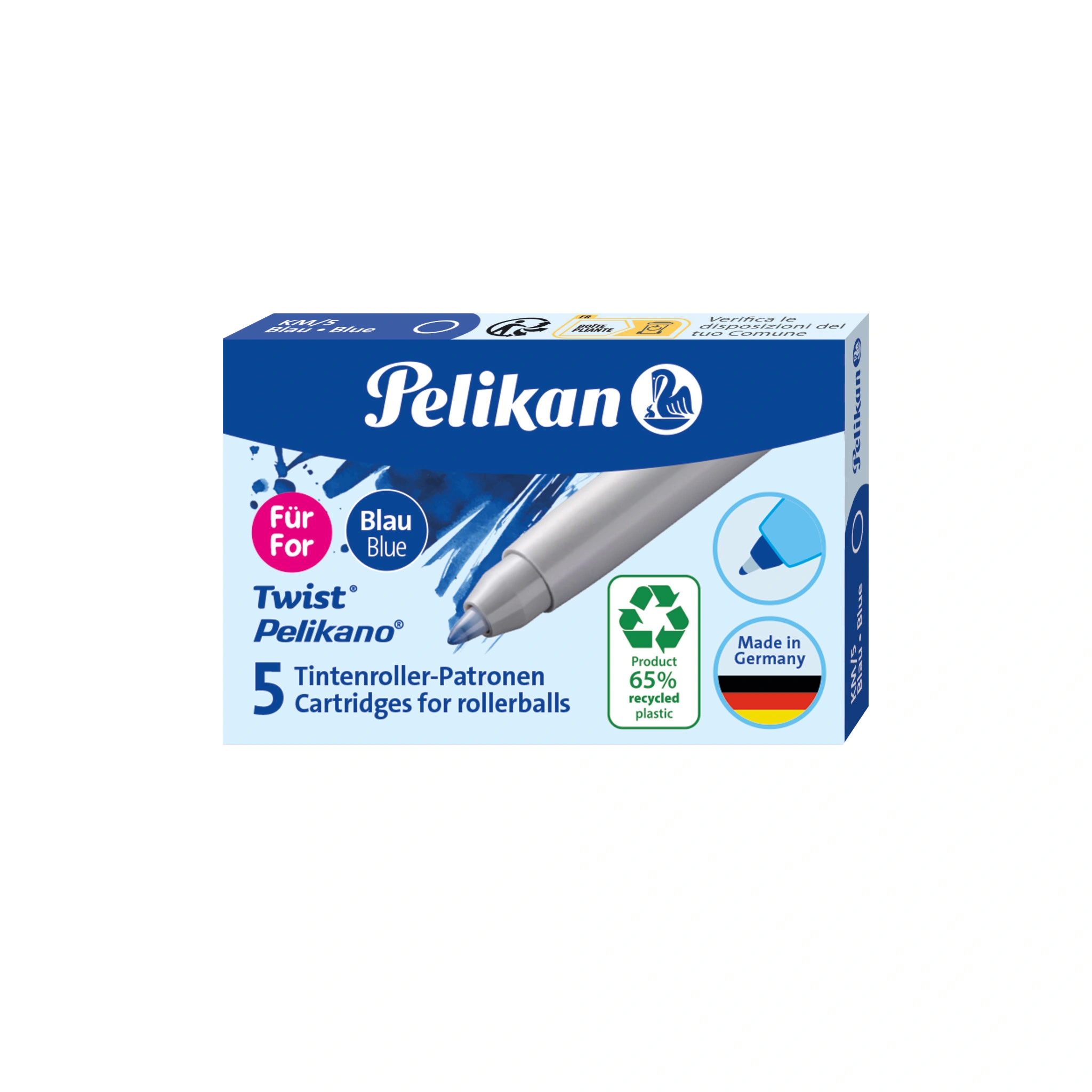 Pelikan Tintenroller-Patronen eco für Pelikano/Twist (EAN: 4012700824684)