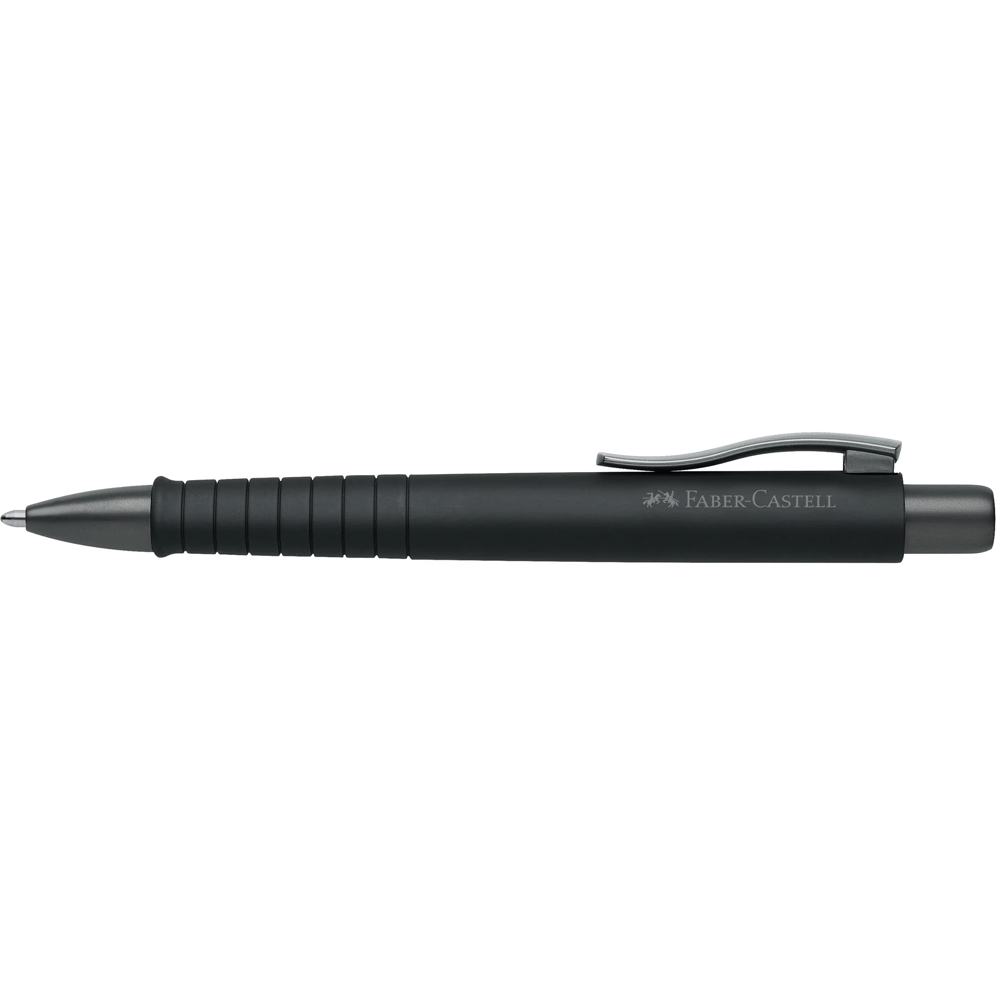 FABER-CASTELL Druckkugelschreiber POLY BALL XB, all black (EAN: 6933256634450)