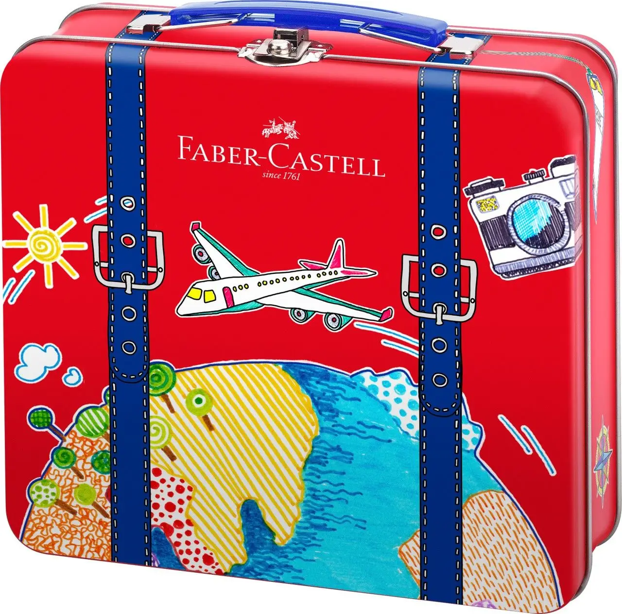 FABER-CASTELL Fasermaler CONNECTOR PEN, 40er Reisekoffer (EAN: 4005401555353)
