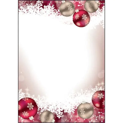 sigel Weihnachts-Motiv-Papier "Frozen", A4, 90 g/qm (EAN: 4004360849596)