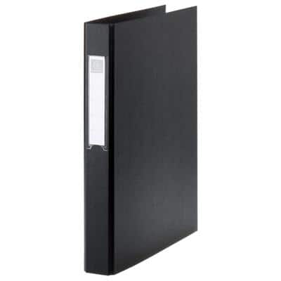 EXACOMPTA Ringbuch PP, 4-Ring-Mechanik, DIN A4, schwarz (EAN: 3130630513810)