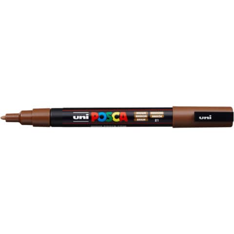 POSCA Pigmentmarker PC-3M, braun (EAN: 4902778915813)