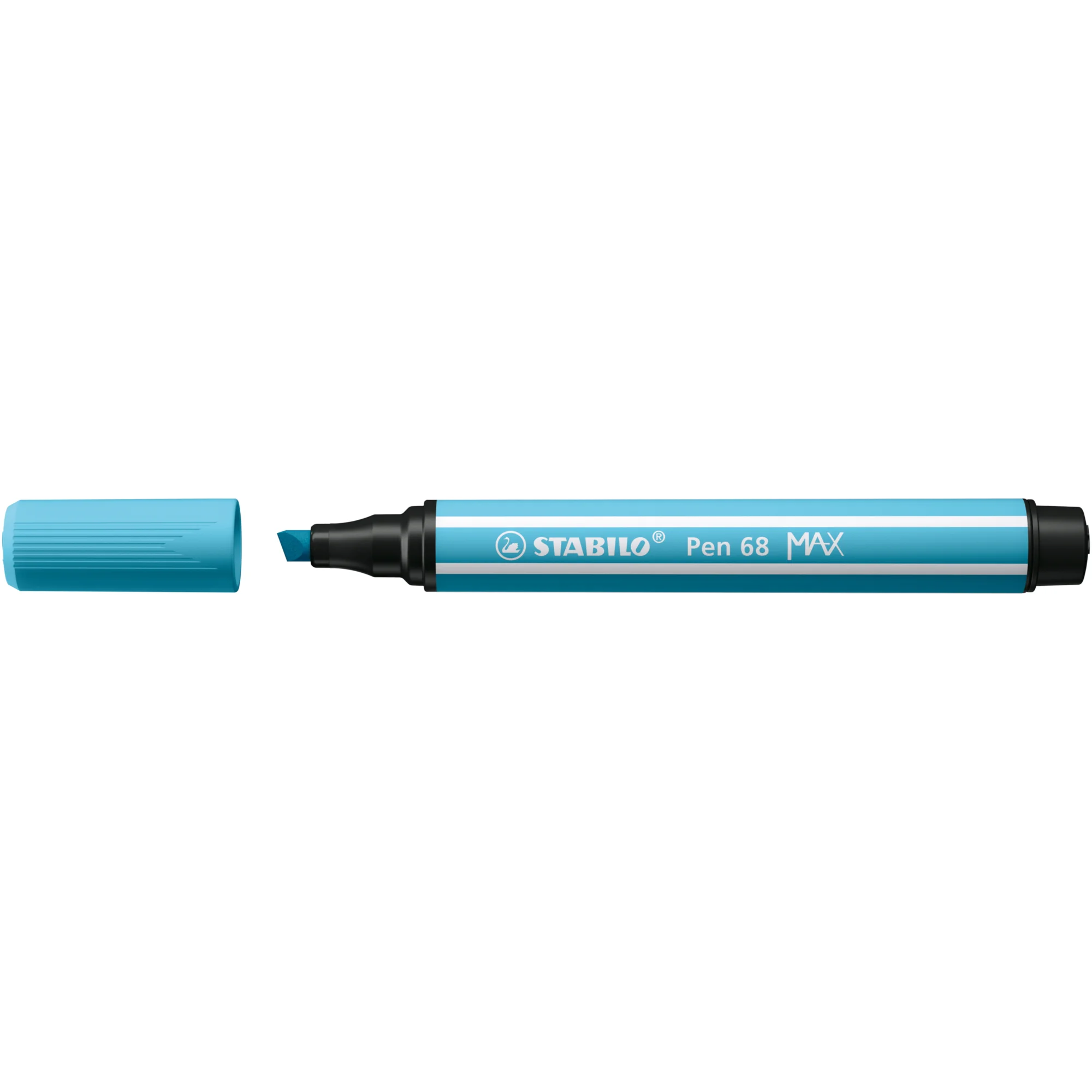 STABILO Fasermaler Pen 68 MAX, azurblau (EAN: 4006381569477)