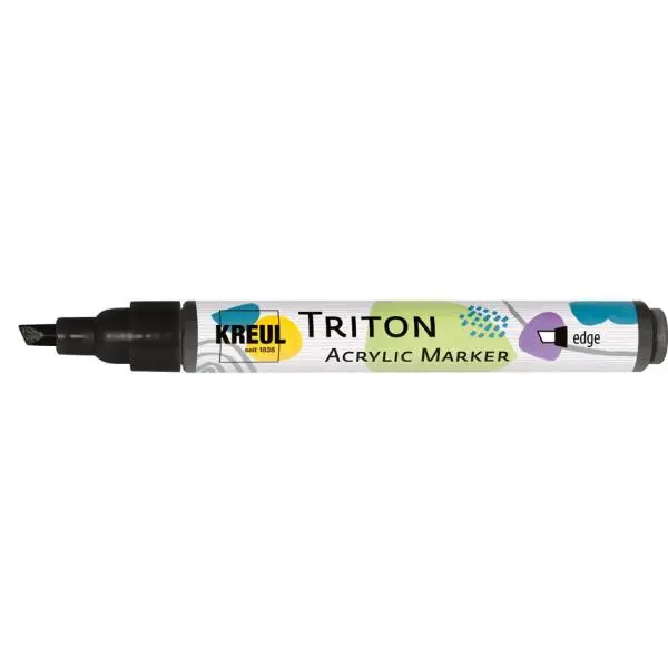 KREUL Acrylmarker TRITON Acrylic Marker, schwarz (EAN: 4000798178093)
