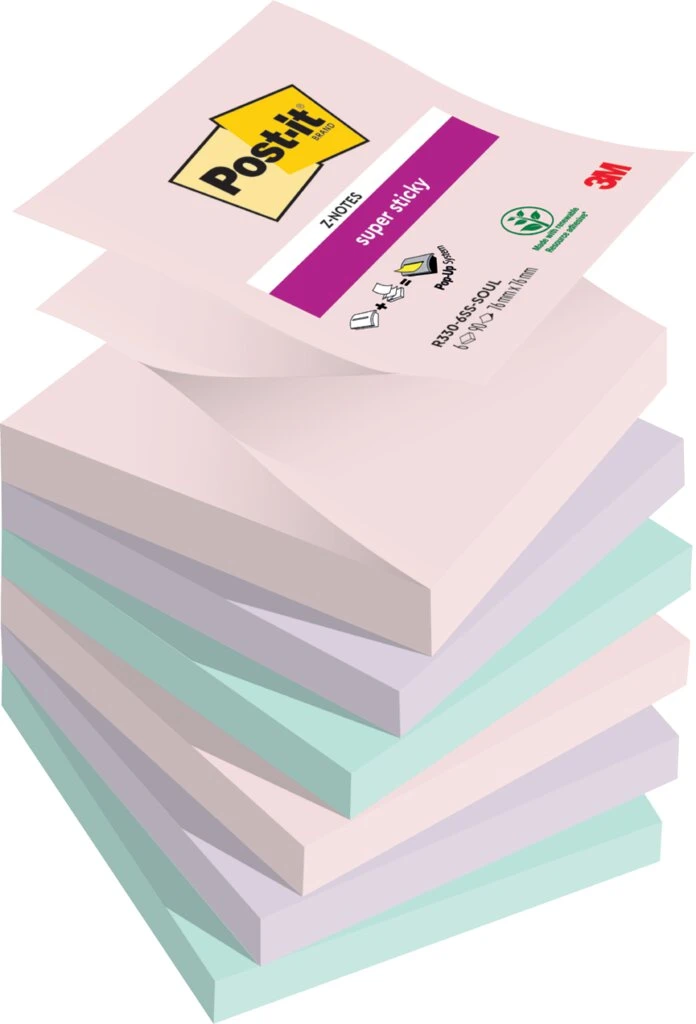 Post-it Haftnotizen super sticky z-notes, 76 x 76 mm (EAN: 4054596926059)