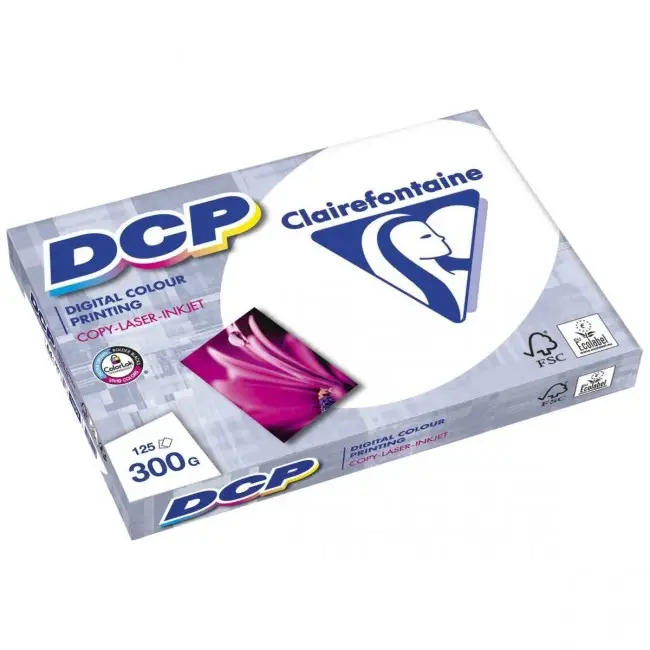 Clairefontaine Multifunktionspapier DCP, A4, 300 g/qm (EAN: 3329680380101)