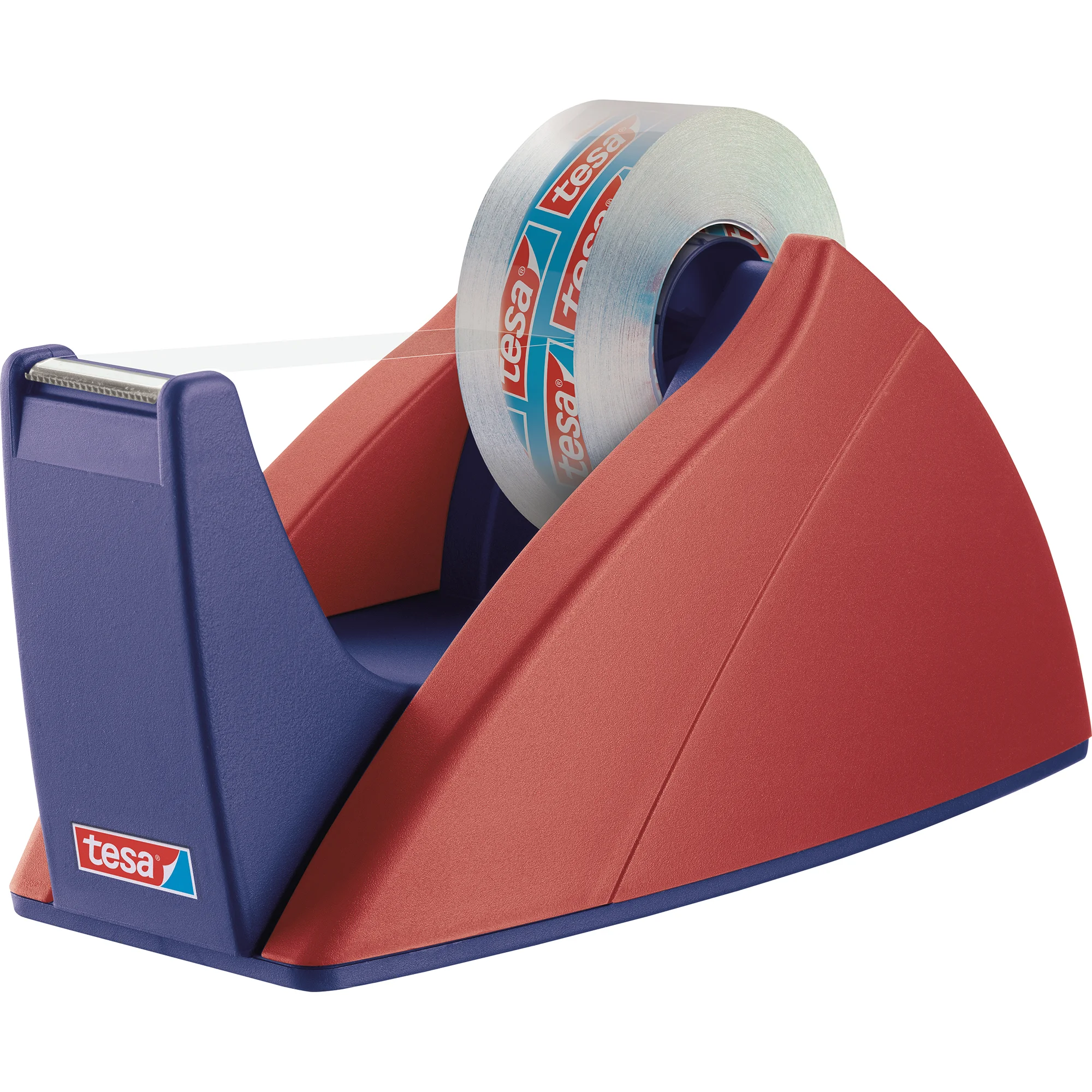 tesa Tischabroller Easy Cut, rot / blau, unbestückt (EAN: 4042448363114)