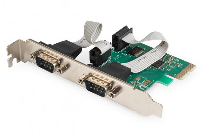 DIGITUS Serielle 16C950 PCI Express Karte, 2 Port (EAN: 4016032309390)