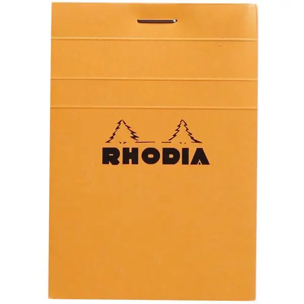 RHODIA Notizblock No. 11, DIN A7, kariert, orange (EAN: 3037920112008)