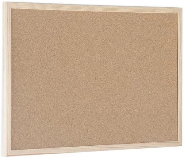 Bi-Office Korktafel mit Holzrahmen, 400 x 300 mm (EAN: 5603750110125)