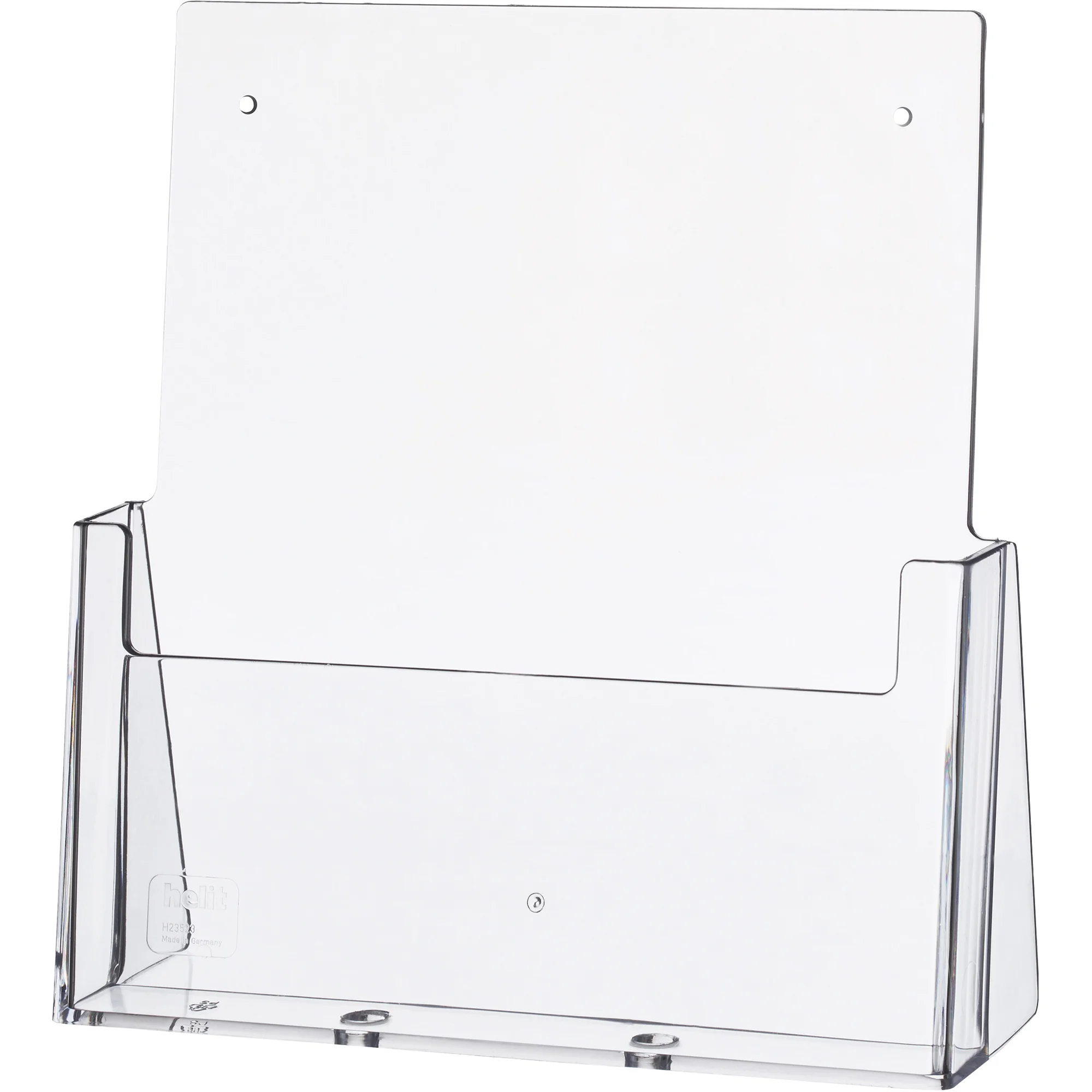 helit Tisch-Prospekthalter "the helpdesk", A4 hoch, 1 Fach (EAN: 4012086001181)