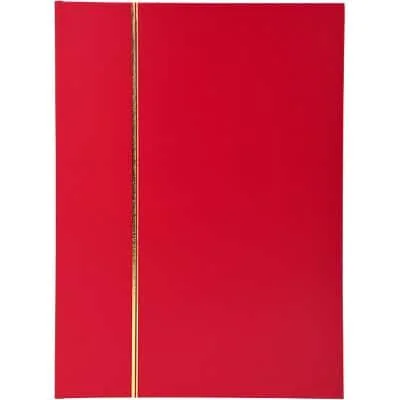 EXACOMPTA Briefmarkenalbum, 225 x 305 mm, rot, 48 Seiten (EAN: 3130630261537)