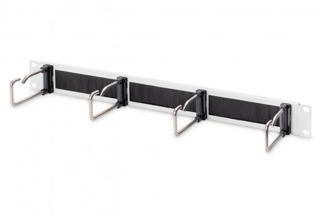 DIGITUS 19" Rangierpanel mit Stahlbügeln und Bürstenleiste (EAN: 4016032465546)