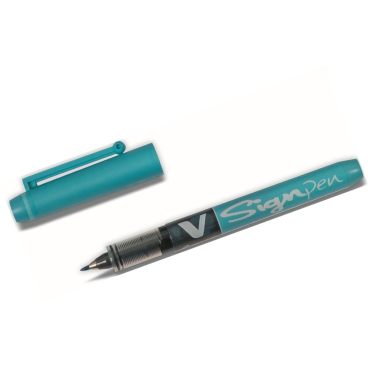 PILOT Faserschreiber V Sign Pen, türkis, Strichstärke: 0,6mm (EAN: 4902505198243)