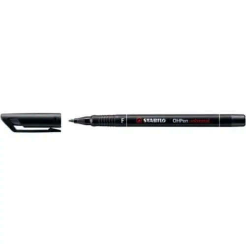 STABILO Permanent-Marker OHPen universal, permanent, schwarz (EAN: 4006381119085)