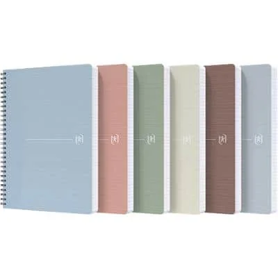 Oxford Office Spiralbuch My Rec'Up, A5, liniert, sortiert (EAN: 3020120178295)