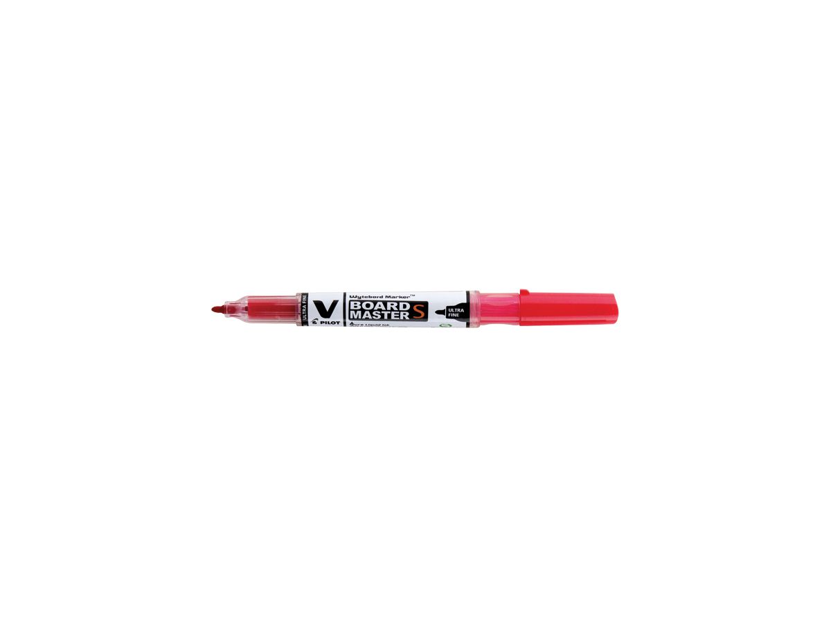 PILOT Whiteboard-Marker V BOARD MASTER S, Rundspitze, rot (EAN: 4902505487378)