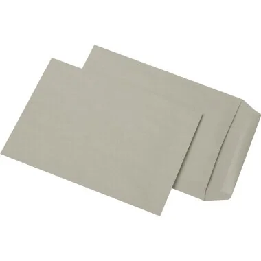 MAILmedia Versandtaschen C4 naßklebend, ohne Fenster, grau (EAN: 4003928883836)
