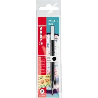 STABILO Ersatzmine für Tintenroller Palette, schwarz (EAN: 4006381552868)