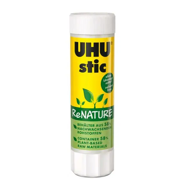 UHU Klebestift stic ReNATURE, lösemittelfrei, 8,2 g (EAN: 40267395)