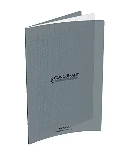 CONQUERANT CLASSIQUE Notizbuch 240 x 320 mm, Seyès, grau (EAN: 3020120002170)