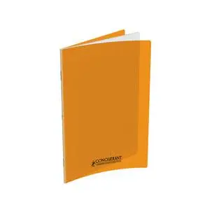 CONQUERANT CLASSIQUE Notizbuch 170 × 220 mm, Séyès, orange (EAN: 3020120004969)