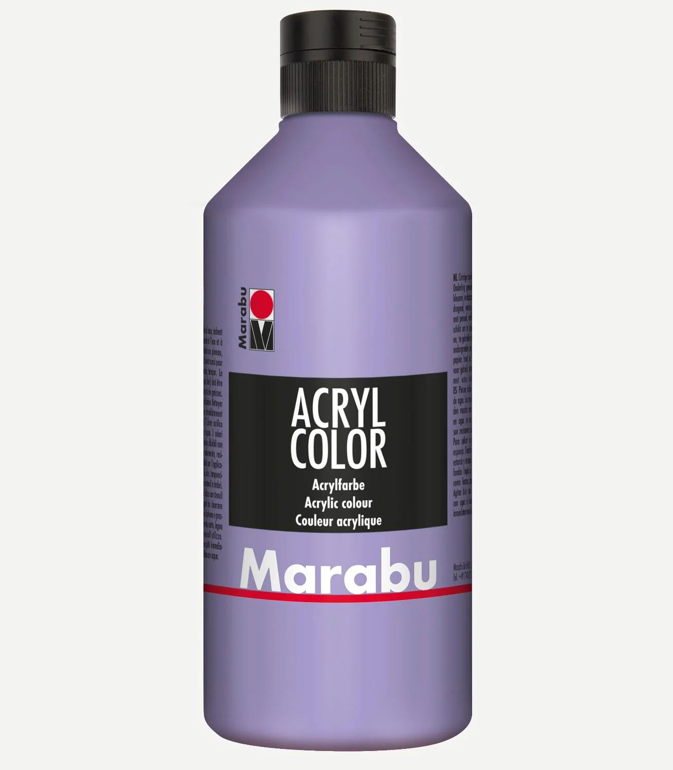 Marabu Acrylfarbe Acryl Color, 500 ml, lavendel 007 (EAN: 4007751775917)
