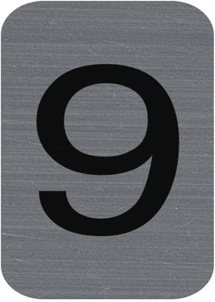 EXACOMPTA Selbstklebeschild Zahl "9", 25 x 44 mm (EAN: 3130630671893)