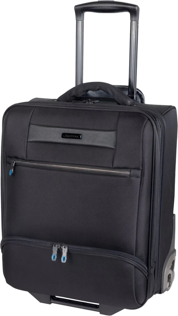 LiGHTPAK Business Trolley LANDO, 1680D Nylon, schwarz (EAN: 4021068461462)