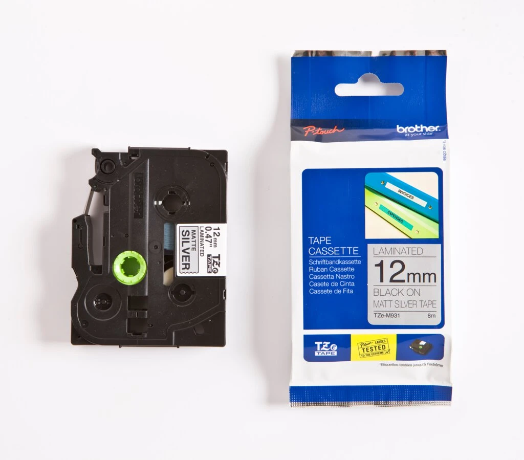 brother Ze-Tape TZe-M931 Schriftbandkassette,Bandbreite:12mm (EAN: 4977766691802)