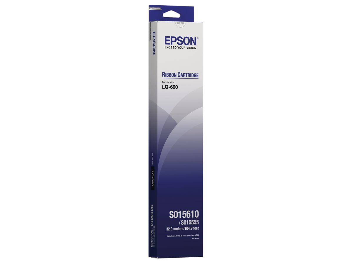 EPSON Farbband für EPSON LQ690, Nylon, schwarz (EAN: 8715946430393)