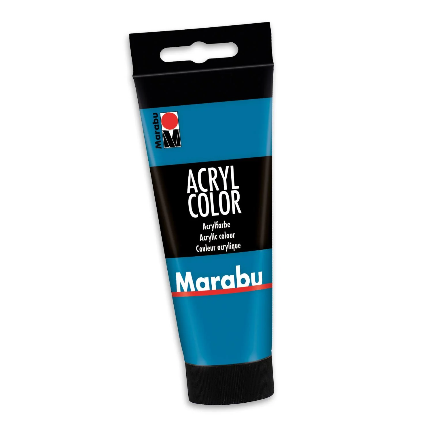 Marabu Acrylfarbe "AcrylColor", cyanblau, 100 ml (EAN: 4007751472847)