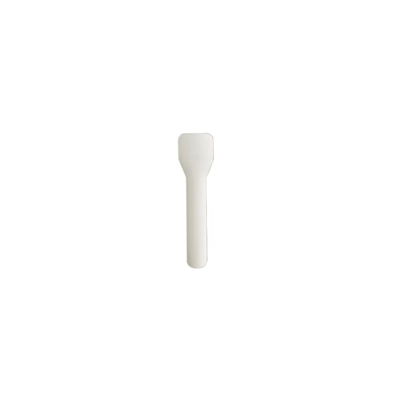 PAPSTAR Papier-Eislöffel "pure", Länge: 95 mm, weiß (EAN: 4002911880739)
