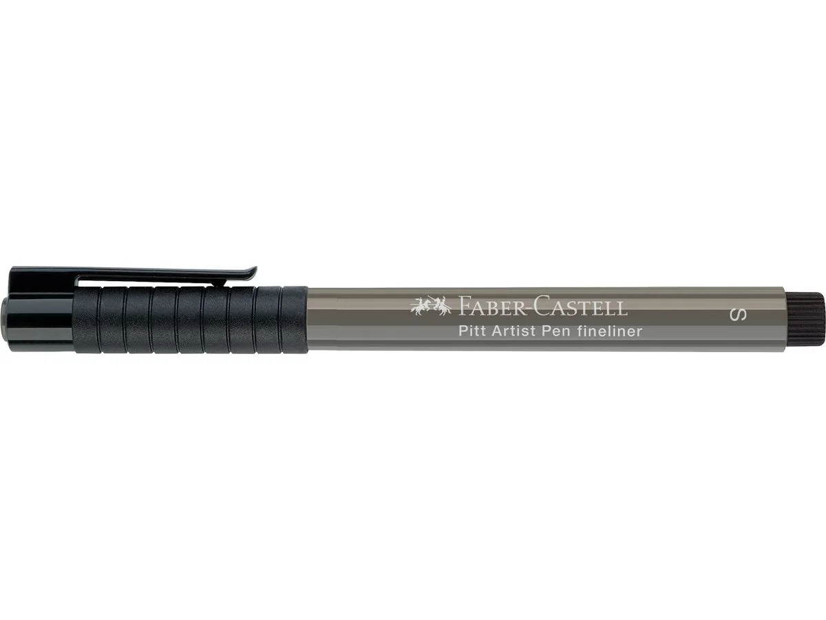 FABER-CASTELL Tuschestift PITT artist pen, warmgrau IV (EAN: 4005401670735)