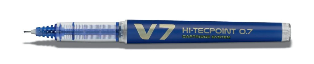 PILOT Tintenroller Hi-Tecpoint V7, nachfüllbar, blau (EAN: 4902505442889)