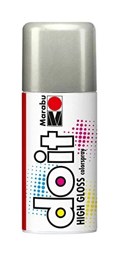 Marabu Sprühfarbe do it HIGH GLOSS, hochglanz-silber (EAN: 4007751632784)