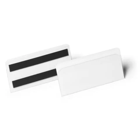 DURABLE Etikettentasche HARD COVER magnetisch, 150 x 67 mm, transparent (EAN: 4005546736594)