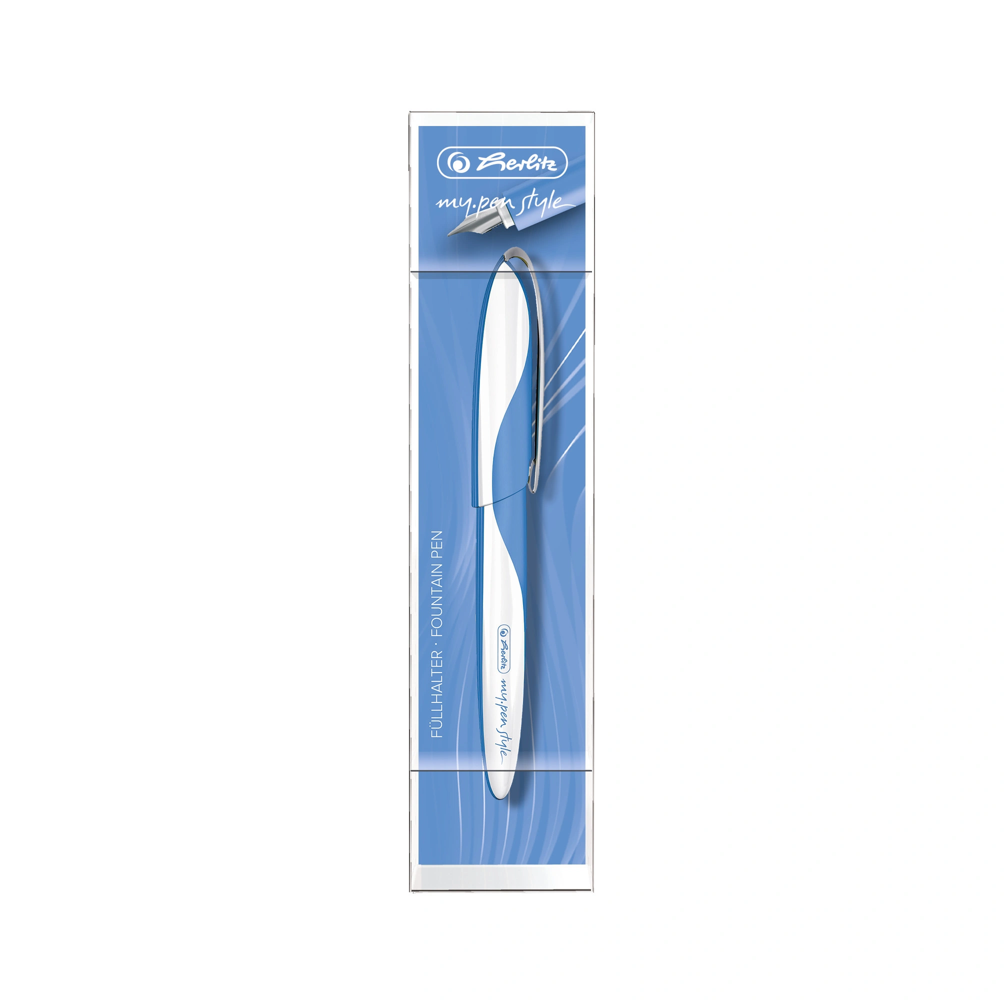 herlitz Füllhalter my.pen style "Baltic Blue" (EAN: 4008110539249)