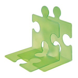 HAN Buchstütze PUZZLE, 2er Set, grün-transluzent (EAN: 4012473921238)