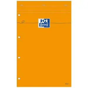 Oxford Notizblock, 210 x 315, liniert - mit Rand, 80 Blatt (EAN: 3020121062869)