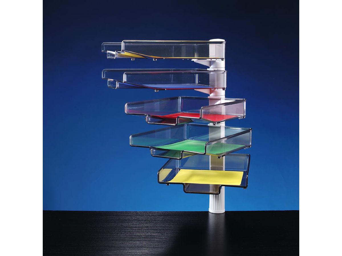 Hansa Schwenkflügler mit 5 Schalen, lichtgrau (EAN: 4011028007977)