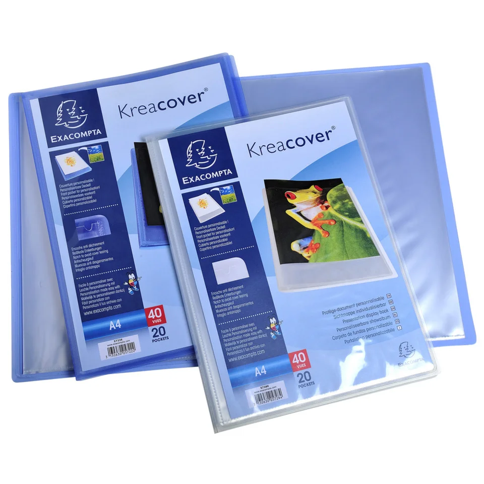 EXACOMPTA Sichtbuch, DIN A4, PP, blau (EAN: 3130630057222)