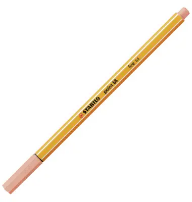 STABILO Fineliner point 88, apricot (EAN: 4006381186452)