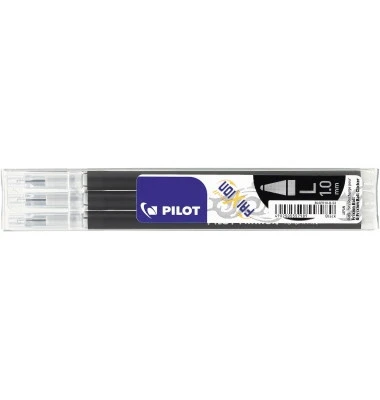 PILOT Tintenroller-Ersatzmine FRIXION BALL 10, schwarz (EAN: 4902505557989)